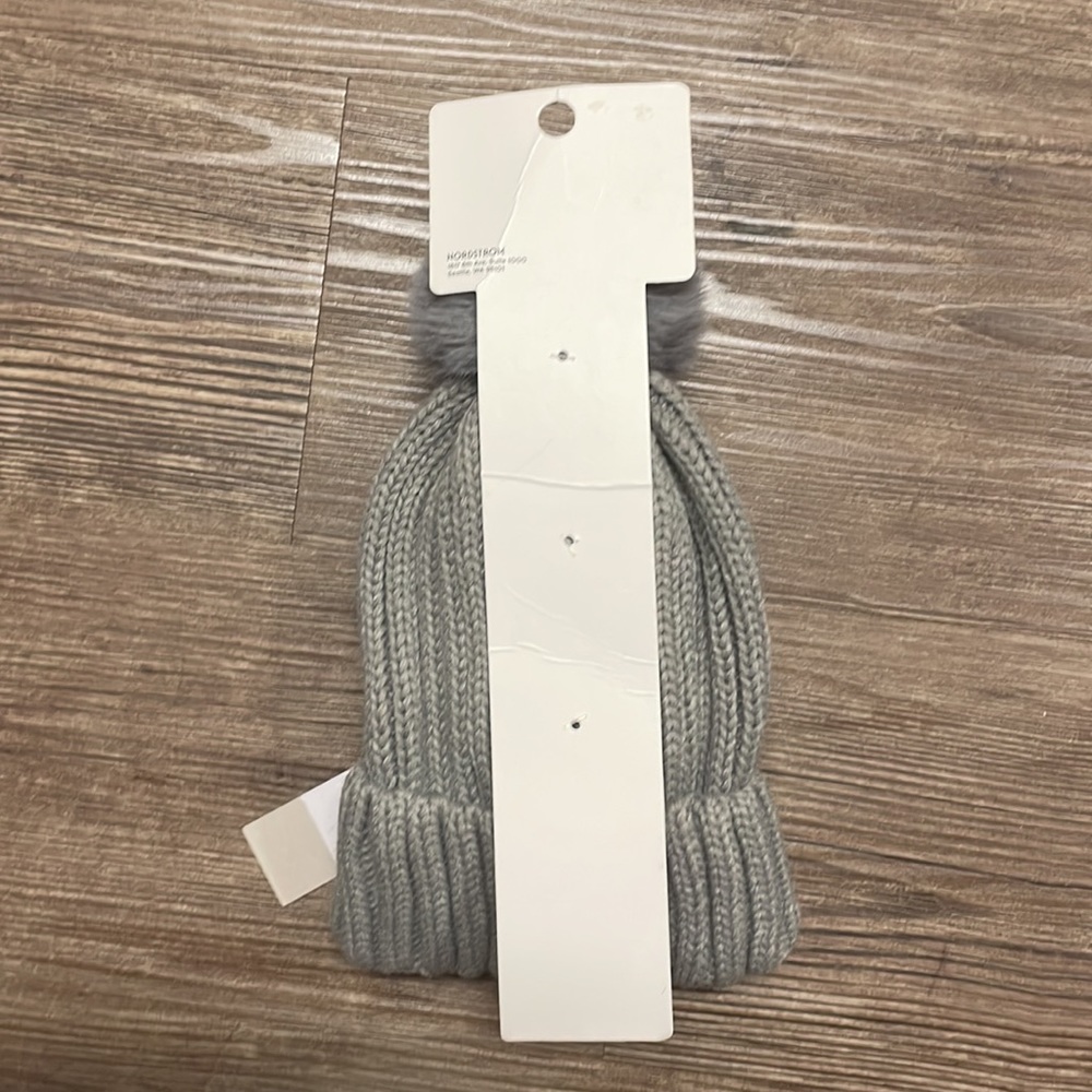 BP. Beanie with Interchangeable Pom Poms - Picture 2 of 5